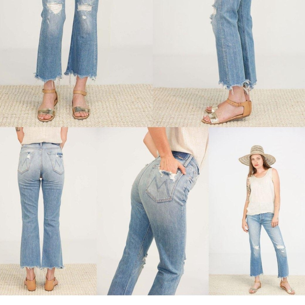 Mother Superiorbrand.  Ankle, High rise denim